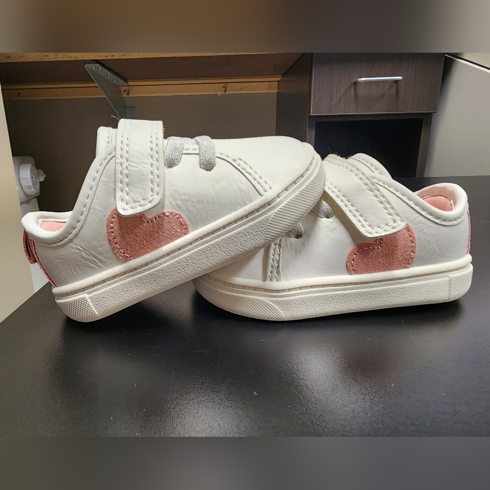 Carter's - size 3 infant girl tennis shoes